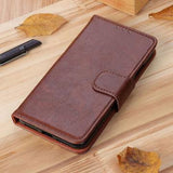 iPhone 15 Elegant Series Pung med Stativfunktion - Brun