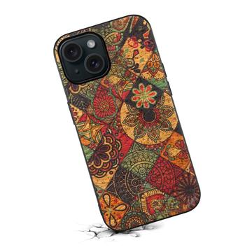 iPhone 15 Fire Sæsoner Hybrid Cover - Efterår