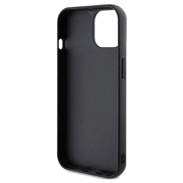 iPhone 15 Guess Disco Metal Script Logo Cover - Sort