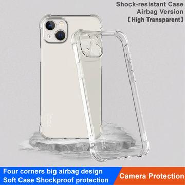 iPhone 15 Imak Faldsikkert TPU Cover - Gennemsigtig