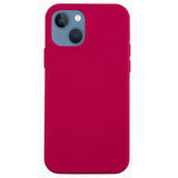 iPhone 15 Liquid Silicone Cover - Hot Pink