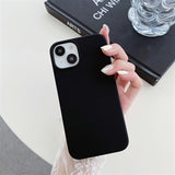 iPhone 15 Liquid Silikone Cover - MagSafe Kompatibel - Sort