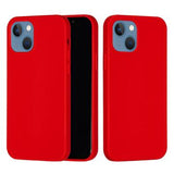 iPhone 15 Liquid Silicone Cover - Rød