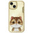 iPhone 15 Nimmy Friends Big Eyed Pet 2.0 katte cover - Kaki