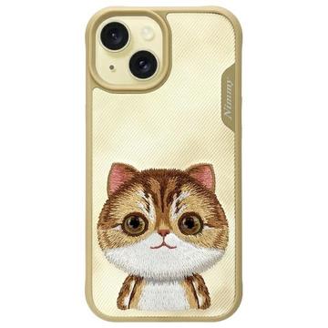 iPhone 15 Nimmy Friends Big Eyed Pet 2.0 katte cover - Kaki