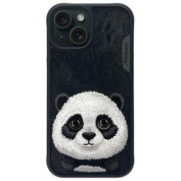 iPhone 15 Nimmy Friends Big Eyed Pet 2.0 Panda Cover - Sort