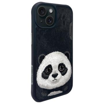 iPhone 15 Nimmy Friends Big Eyed Pet 2.0 Panda Cover - Sort