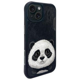 iPhone 15 Nimmy Friends Big Eyed Pet 2.0 Panda Cover - Sort