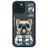 iPhone 15 Nimmy Friends Cool&Cute 2.0 Hund Cover - Sort