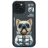 iPhone 15 Nimmy Friends Cool&Cute 2.0 Hund Cover - Sort