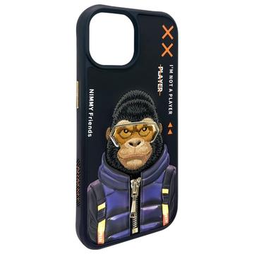 iPhone 15 Nimmy Friends Cool&Cute 2.0 Abe Cover - Sort