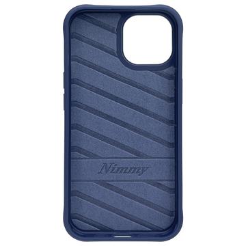 iPhone 15 Nimmy Friends Glasses Cool Kat Cover - Blå