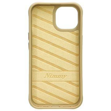 iPhone 15 Nimmy Friends Glasses Cool Hund Cover - Kaki