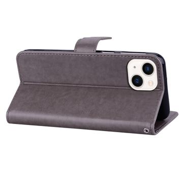 iPhone 15 Ugle Rhinsten Pung - Grå