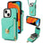 iPhone 15 Plus Alt-i-et cover med pung og rem - Mynte