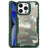 iPhone 15 Plus Anti-Shock Hybrid Cover - Camouflage - Grøn