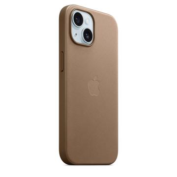 iPhone 15 Plus Apple FineWoven Cover med MagSafe MT473ZM/A - Taupe
