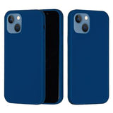 iPhone 15 Plus Liquid Silicone Cover - Blå