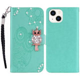 iPhone 15 Plus Ugle Rhinsten Pung - Cyan
