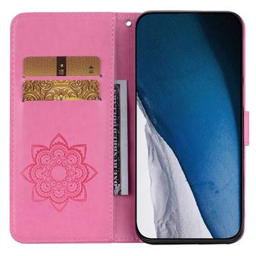 iPhone 15 Plus Ugle Rhinsten Pung - Hot Pink