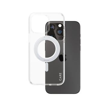 iPhone 15 Plus PanzerGlass Care Kickstand Cover - MagSafe-kompatibel - Sølv