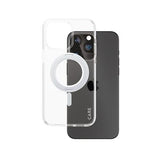 iPhone 15 Plus PanzerGlass Care Kickstand Cover - MagSafe-kompatibel - Sølv