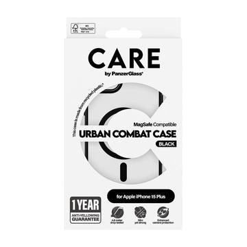 iPhone 15 Plus PanzerGlass Care Urban Combat Cover - MagSafe-kompatibel - Sort