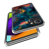 iPhone 15 Plus Stilfuld Ultra-Slim TPU Cover - Farverige Skyer