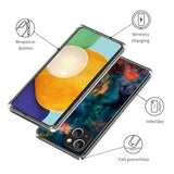 iPhone 15 Plus Stilfuld Ultra-Slim TPU Cover - Farverige Skyer
