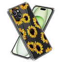 iPhone 15 Plus Stilfuld Ultra-Slim TPU Cover - Solsikker