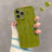 iPhone 15 Pro 3D Lineær Bølgetaske - Grøn