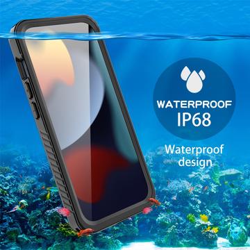 iPhone 15 Pro Active Series IP68 Vandtæt Taske - Sort