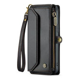 iPhone 15 Pro CaseMe C36 RFID Taske / Etui m. Pung - Sort