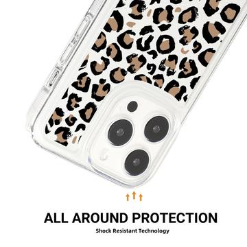 iPhone 15 Pro Fashion TPU Cover - Leopard