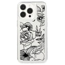 iPhone 15 Pro Fashion TPU Cover - Rose omrids