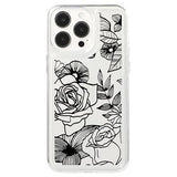 iPhone 15 Pro Fashion TPU Cover - Rose omrids