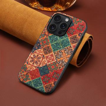 iPhone 15 Pro Fire Sæsoner Hybrid Cover - vinter