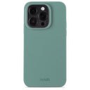 iPhone 15 Pro Holdit Silikone Cover - mosgrøn