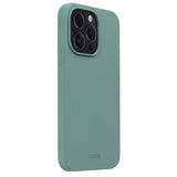 iPhone 15 Pro Holdit Silikone Cover - mosgrøn