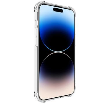 iPhone 15 Pro Imak Faldsikkert TPU Cover - Gennemsigtig