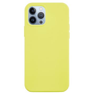iPhone 15 Pro Liquid Silicone Cover - Gul