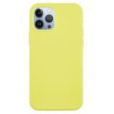 iPhone 15 Pro Liquid Silicone Cover - Gul