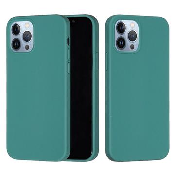 iPhone 15 Pro Liquid Silicone Cover - Grøn
