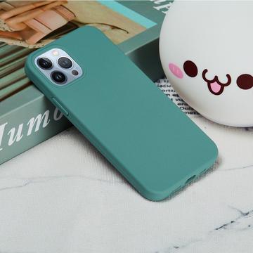 iPhone 15 Pro Liquid Silicone Cover - Grøn