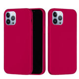 iPhone 15 Pro Liquid Silicone Cover - Hot Pink