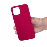 iPhone 15 Pro Liquid Silicone Cover - Hot Pink