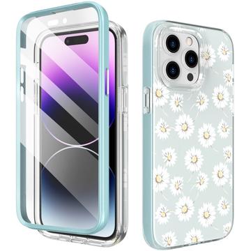 iPhone 15 Pro Max Ahastyle WE13 360 Beskyttelse Hybrid Cover - Tusindfryd