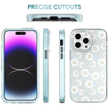 iPhone 15 Pro Max Ahastyle WE13 360 Beskyttelse Hybrid Cover - Tusindfryd
