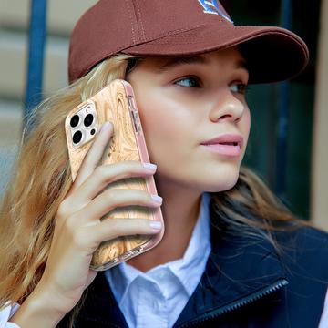 iPhone 15 Pro Max Ahastyle WE13 360 Beskyttelse Hybrid Cover - Guldmarmor