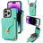 iPhone 15 Pro Max Alt-i-et cover med pung og rem - Mynte